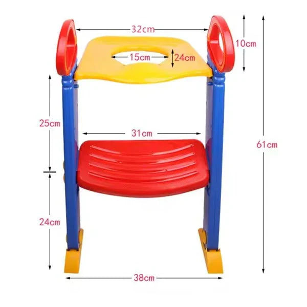 𝐳𝐞𝐞𝐧𝐚𝐡 𝐦𝐚𝐫𝐤𝐞𝐭™ Kid's Ladder Toilet Trainer – مدرب المرحاض للأطفال مع سلم